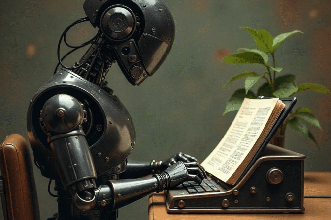 freepik__chat-ai-compose-texte-sur-machine-crire-vintage-po__59613 Tous plus forts que l'IA